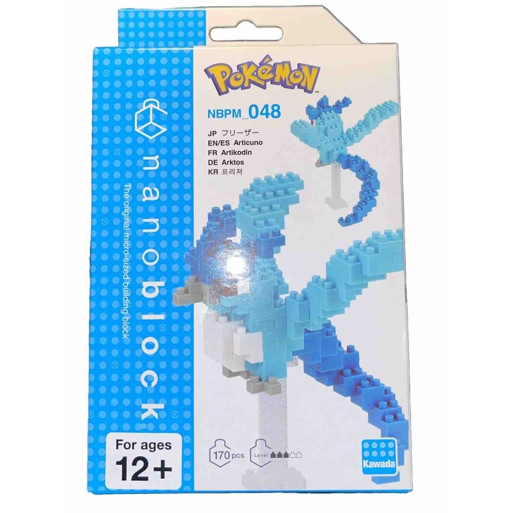 Articuno Pokemon nanoblock NBPM_048‎ 170 piece Kawada New In Box